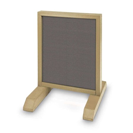 United Visual Products Sliding Door Indoor Enclosed Corkboard, 6 UV9026ACS-WHITE-CLOUD